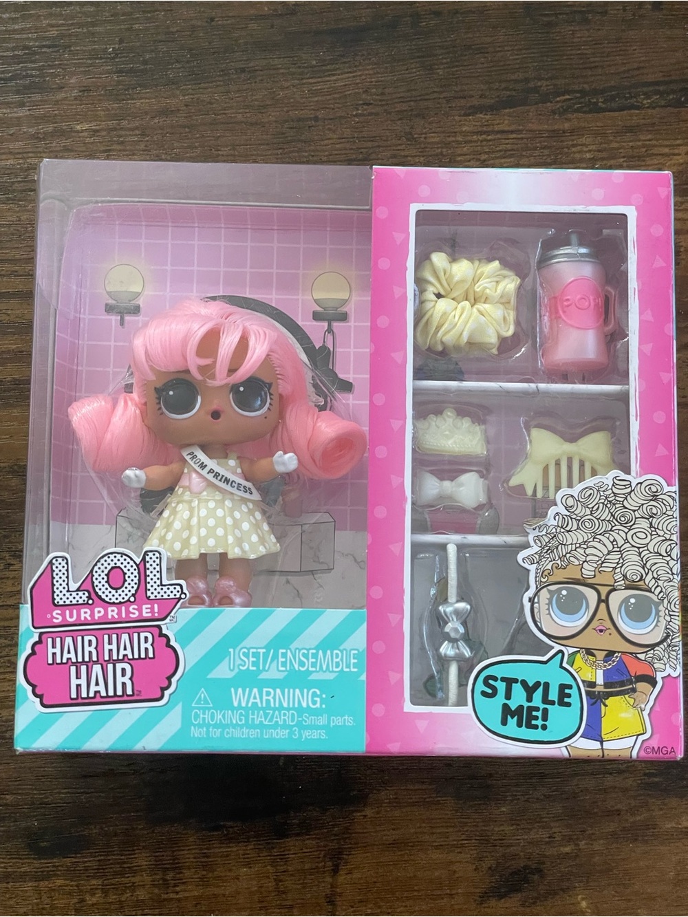 L.O.L. Surprise! Prom Princess Hair, Hair, Hair Fashion Doll NWT